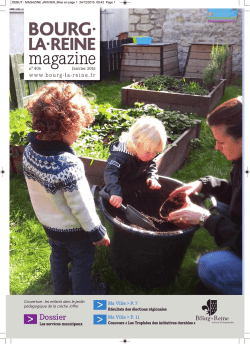Bourg-la-Reine magazine janvier 2016 (pdf