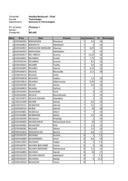 Section2 - Universite Hassiba Ben Bouali de Chlef
