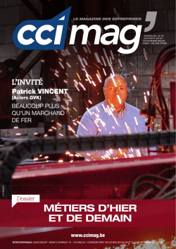 ccibw_ccimag-ouest_201601 - Chambre de Commerce et d