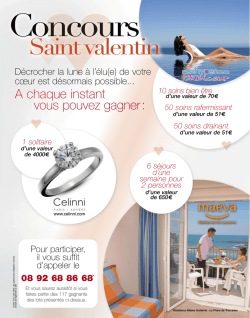 A chaque instant vous pouvez gagner: