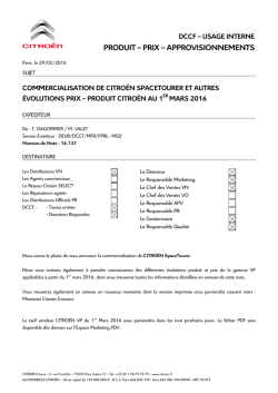 citro&euml;n spacetourer
