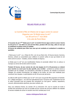 Communiqué de presse - mecenat en bretagne