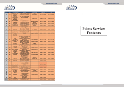 Points Services Fontenax