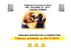 PN3 Juniors Hommes 2015 - comit&eacute; aquitaine boxe