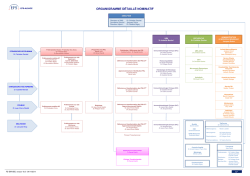 Organigramme EFS Alsace 2014