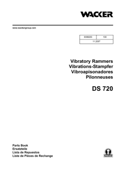 DS 720 - Wacker Neuson Parts Diagrams by DHS Equipment