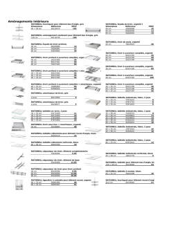 Aménagements intérieurs (PDF)