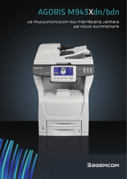 AGORIS M943Xdn/bdn - Support