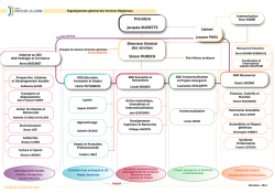 Organigramme des services du conseil r&eacute;gional (PDF