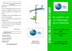 La Chirurgie de la hanche - Clinique M&eacute;dip&ocirc;le Garonne