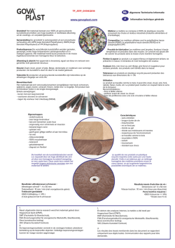 technische Daten Materialeigenschaften Recycling