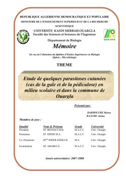PAGE DE GARDE
