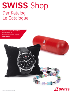 Télécharger - SWISS Shop