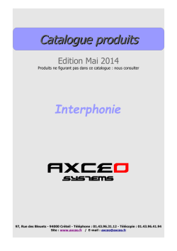 Interphonie - AXCEO Systems