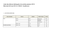 Afficher le liste - Coll&egrave;ge international Marie de France