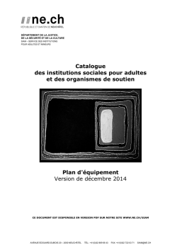 Institutions pour adultes