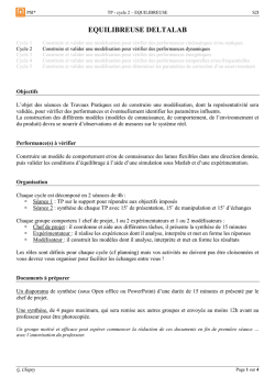 EQUILIBREUSE DELTALAB