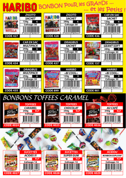 Bonbons Candies - CPK Centrale Produits Kasher