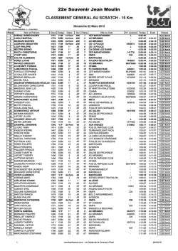 22e Souvenir Jean Moulin