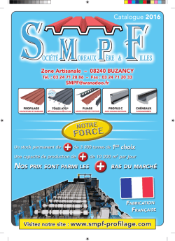 Télécharger le catalogue format PDF