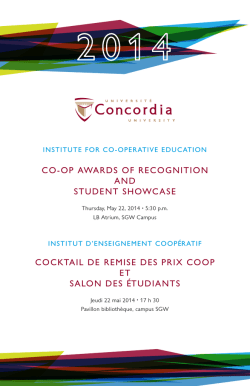 1er trimestre 2015 - Pro Senectute Vaud