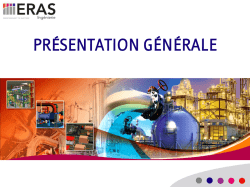 PR&Eacute;SENTATION G&Eacute;N&Eacute;RALE