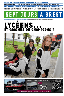 ET GRAINES DE CHAMPIONS !