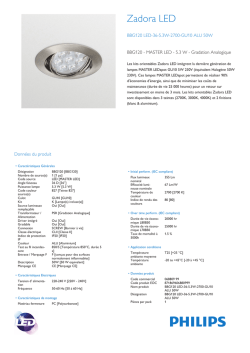 Zadora LED BBG120 encastré orientable aluminium