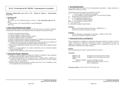 TD n&deg;4 - Pr&eacute;sentation du PIC 18F4550 &ndash; Programmation en