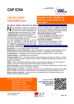 CAP ICNA - USAC-CGT