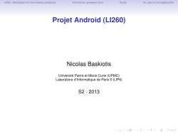 Projet Android (LI260)