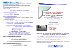 Programme et inscription