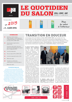 17 juin 2014 - Quorum Communication