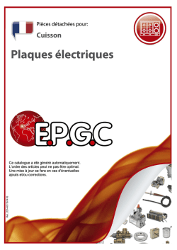 Plaques électriques