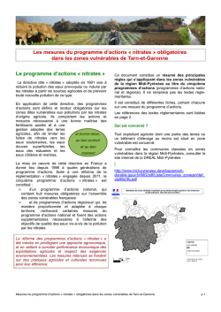Plaquette programme Nitrate - 0,41 Mb