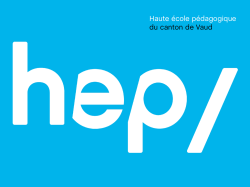 Stages - HEP Vaud