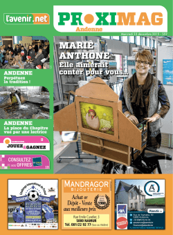 MARIE ANTHONE - Proximag