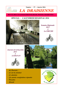 La Draisienne - Ligue Poitou