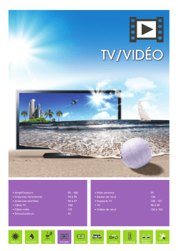 Catalogue TV Vid&eacute;o