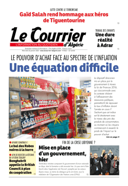 Télécharger l`édition du jour en pdf