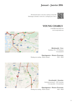 Januari - Janvier 2016 YOUNG CHARLY