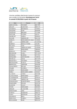 pour passer le concours d&eacute;vloppement