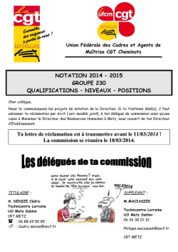Tarifs 2015 Parc