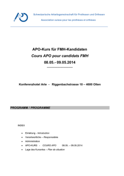 Schweizerische Gesellschaft für Orthopädie und