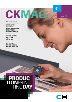 Mai 2014 - Groupe CK