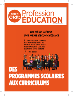 Profession Education