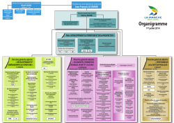 ORGANIGRAMME juillet 2014 - Conseil Général de la Manche