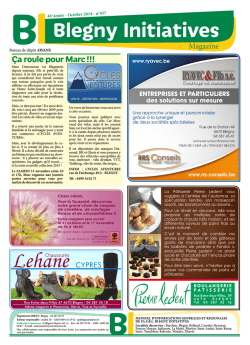 Lehane - Blegny Initiatives