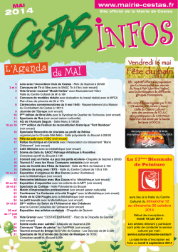 Mai 2014 - Mairie de Cestas