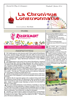 La Chronique Longuyonnaise